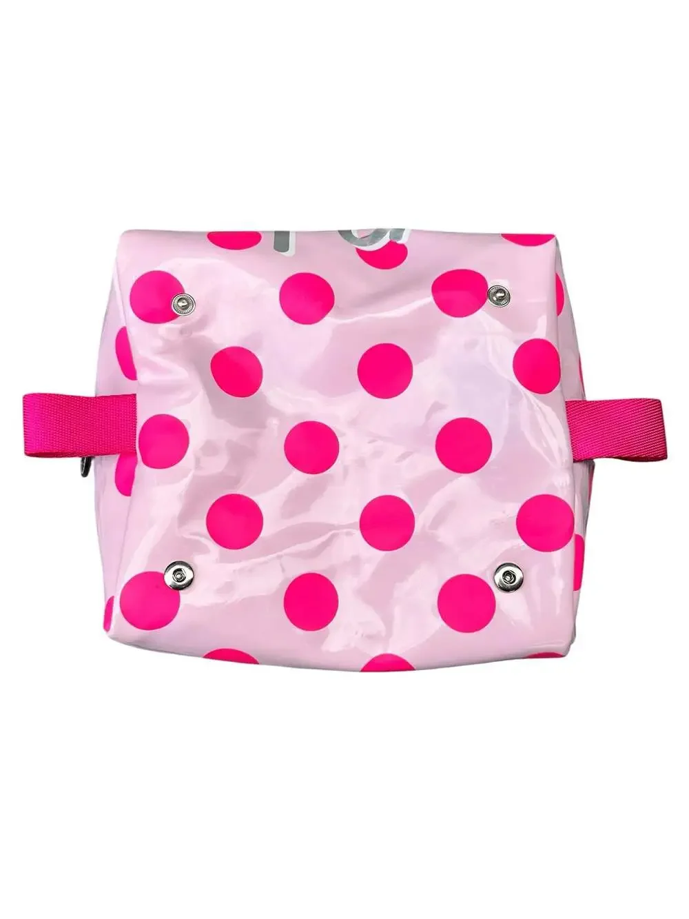 Victoria's Secret PINK Pink Colored Polka Dot Cosmetic Toiletry Makeup Bag X60